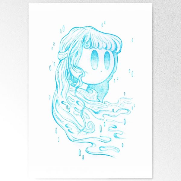 dissolve fine art print A5 on Hahnemühle photorag from Julians Jam