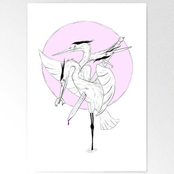 selfmanipulation fine art print A5 on Hahnemühle photorag from Julians Jam